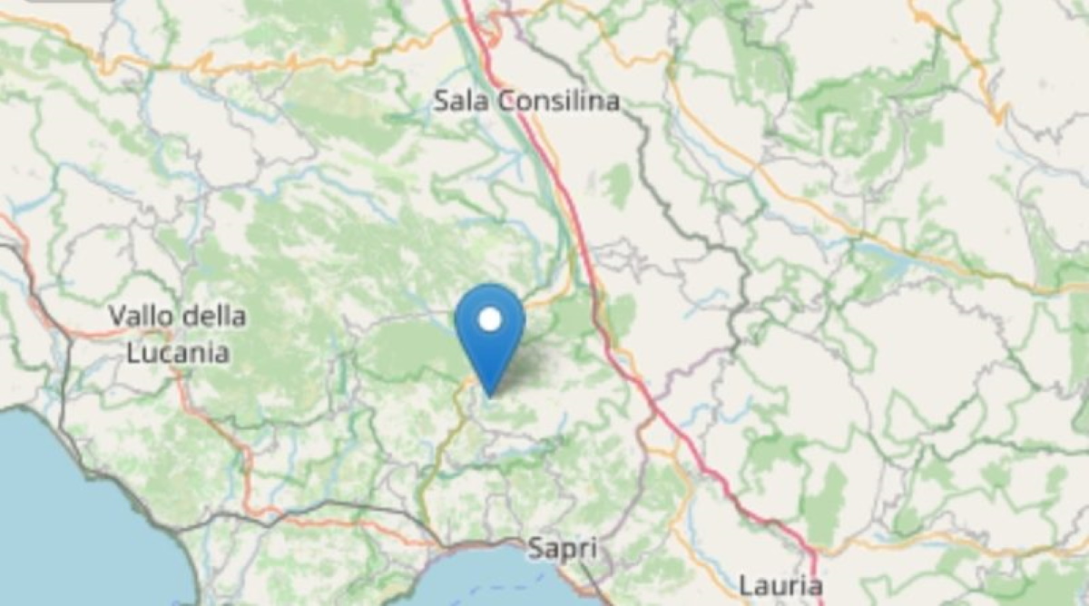 Terremoto Caselle in Pittari, boato e tre scosse nel Golfo di Policastro