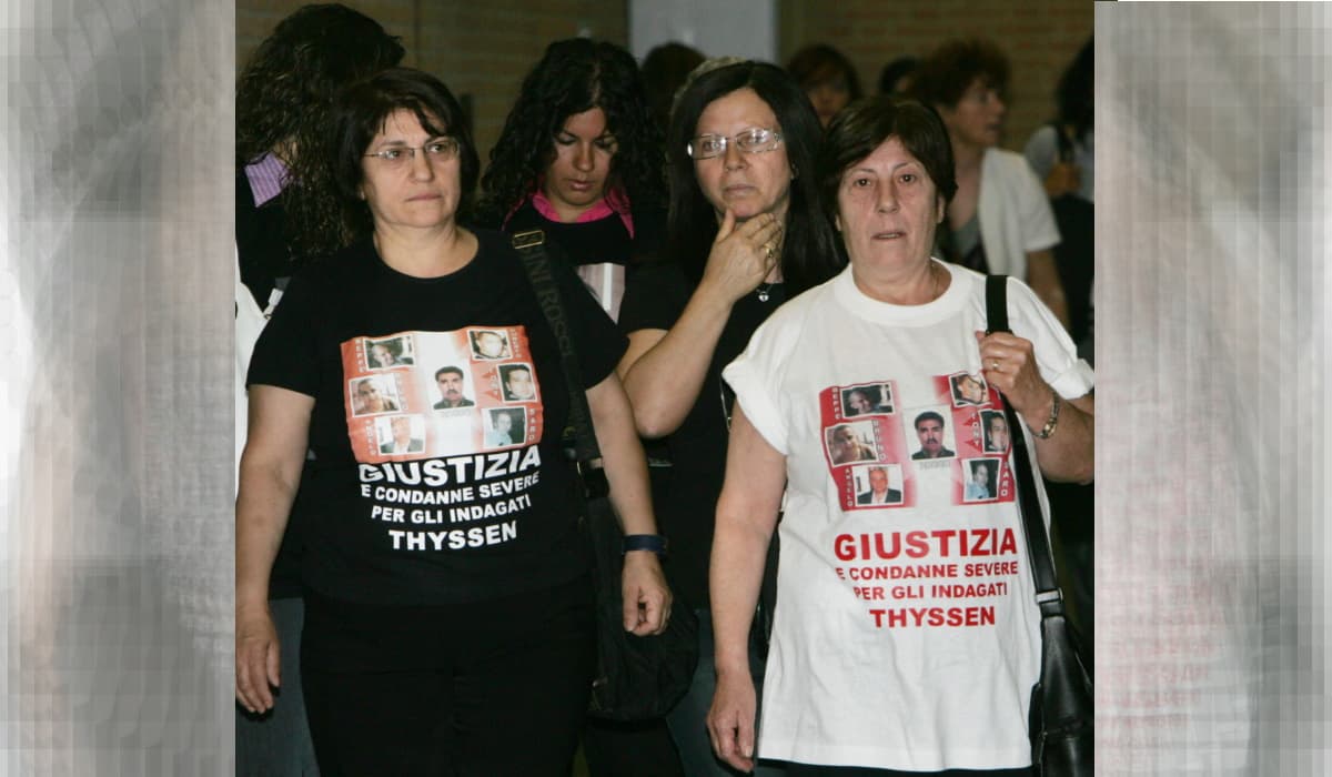 Thyssenkrupp, manager tedeschi in semilibertà. Parenti vittime: vergogna