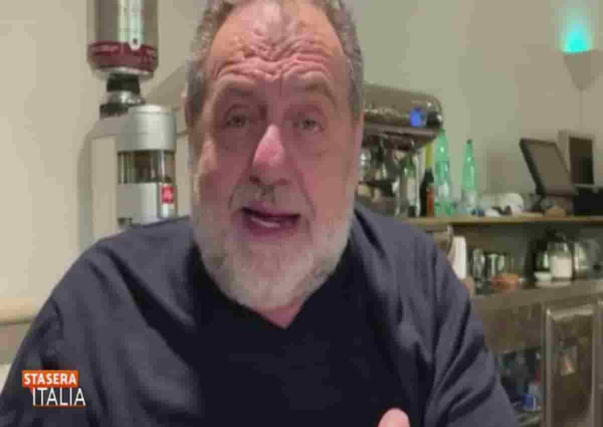 Stasera Italia, la rabbia di Vissani