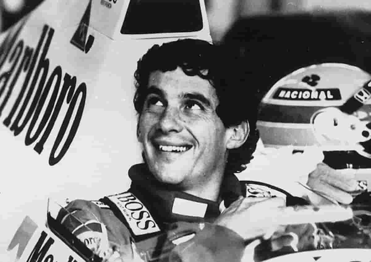 Ayrton Senna, foto Ansa