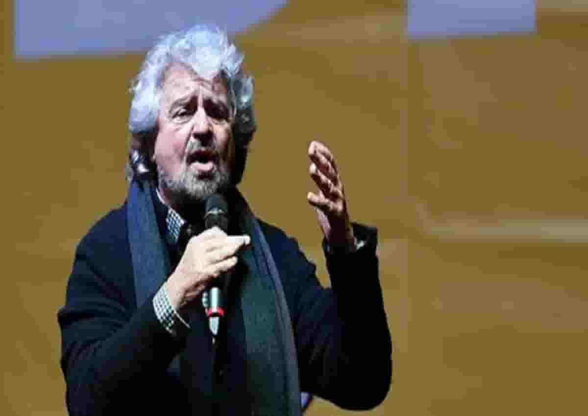 Beppe Grillo, foto Ansa