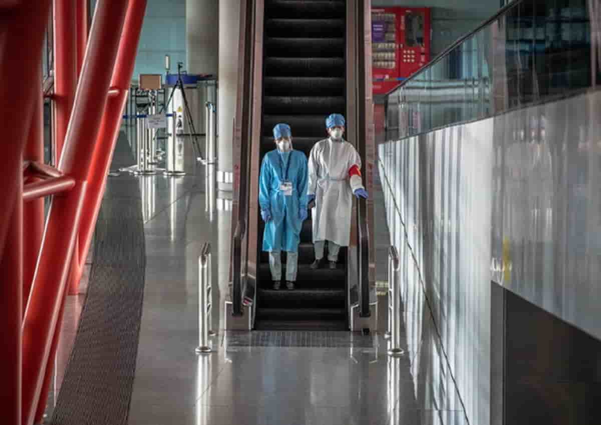 Cina, foto d'archivio Ansa di un ospedale