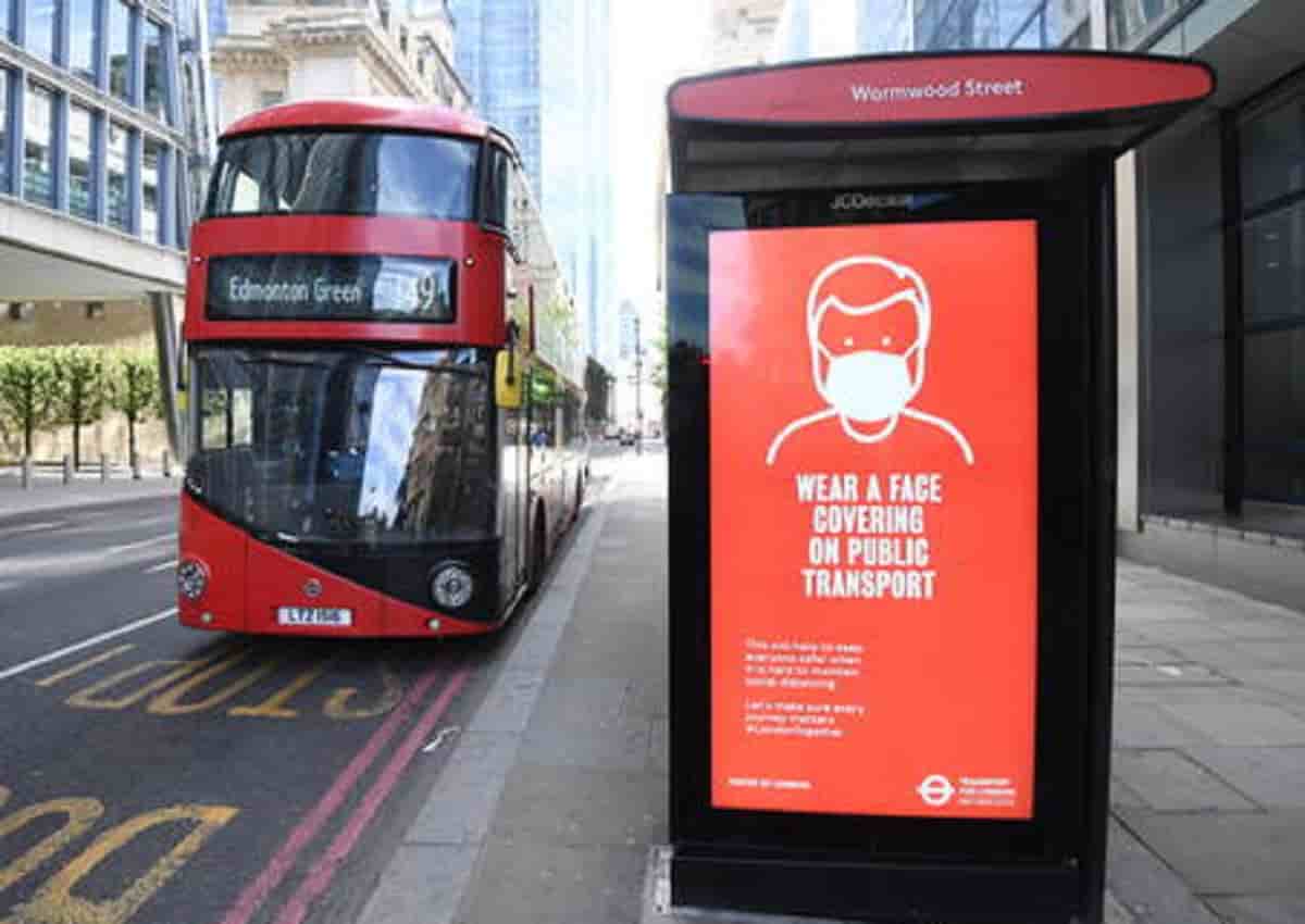 Coronavirus in Gran Bretagna, foto Ansa