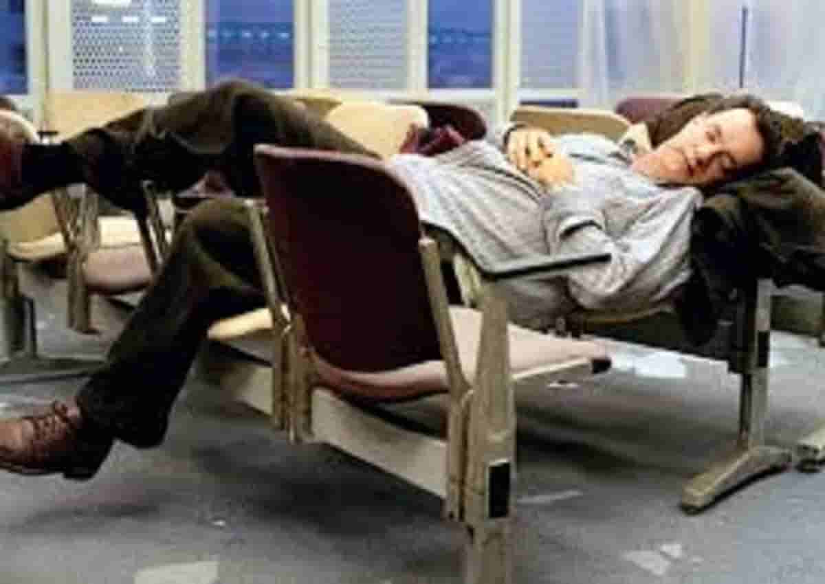 Coronavirus e The Terminal, foto Ansa