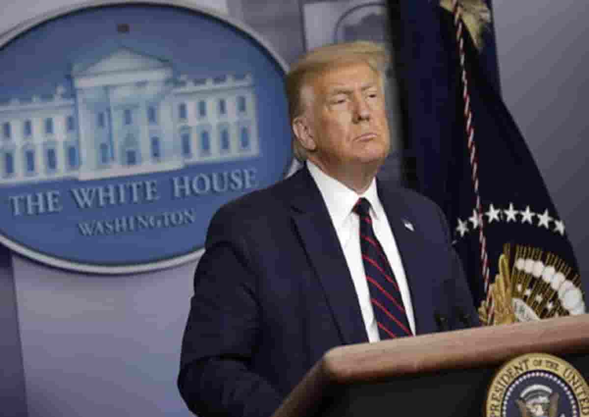 Coronavirus Usa, foto Ansa di Donald Trump