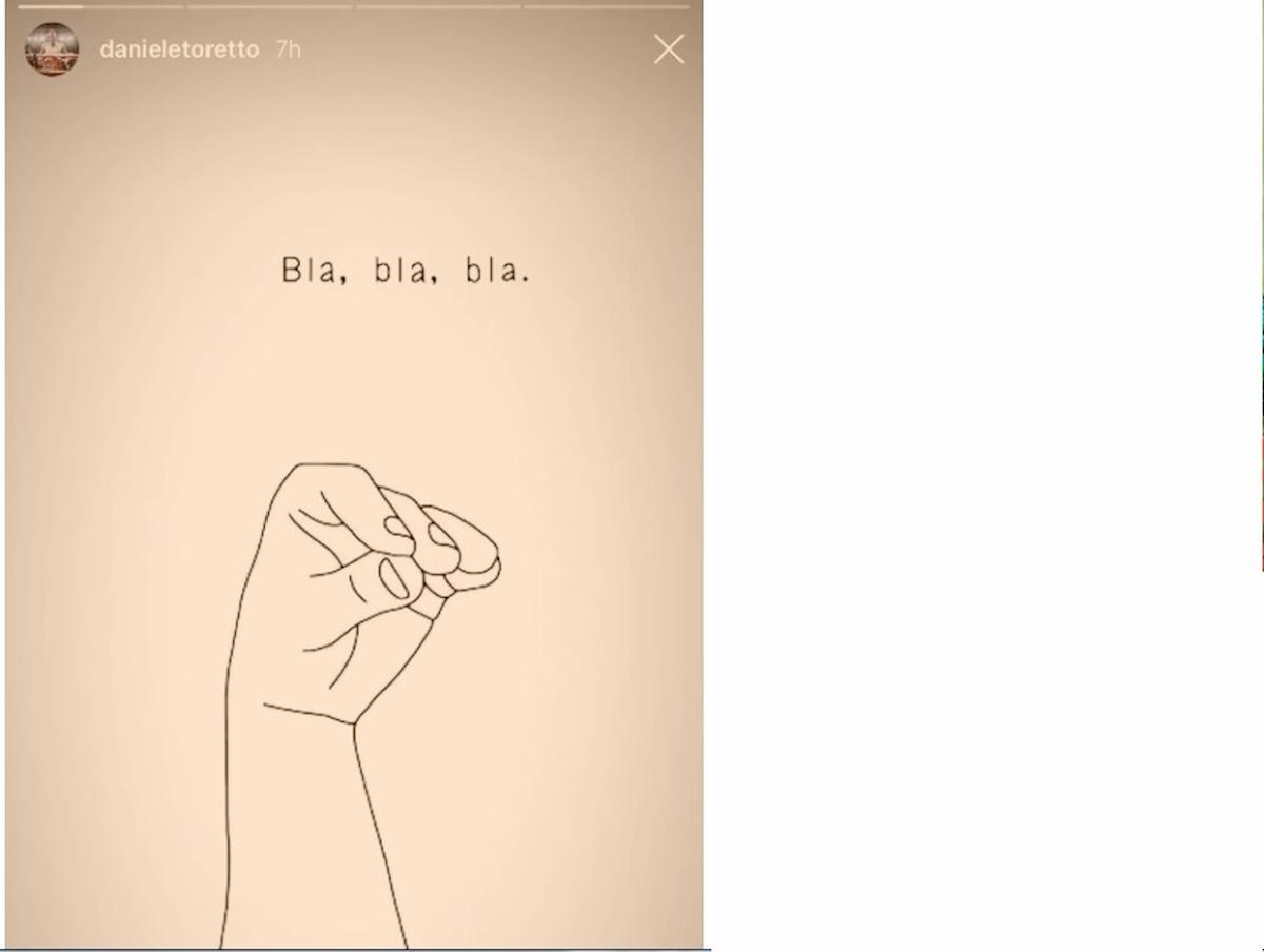 daniele scardina risponde alle voci