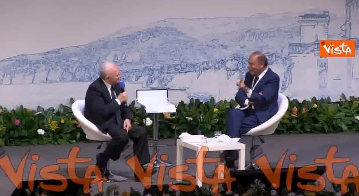 De Luca, battuta su Zingaretti