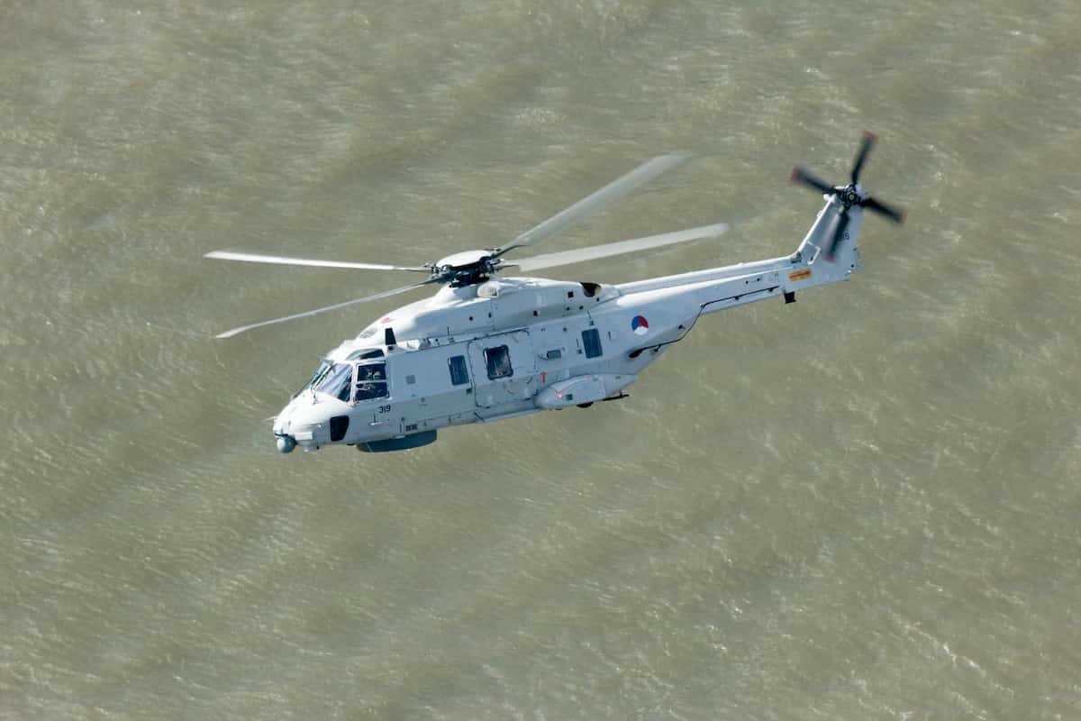 Elicottero militare olandese precipita nel Mar dei Caraibi