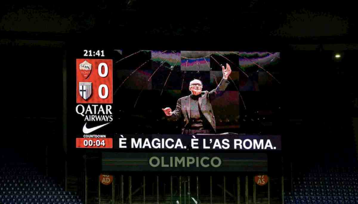 Ennio Morricone, ricordo emozionante Roma-Parma