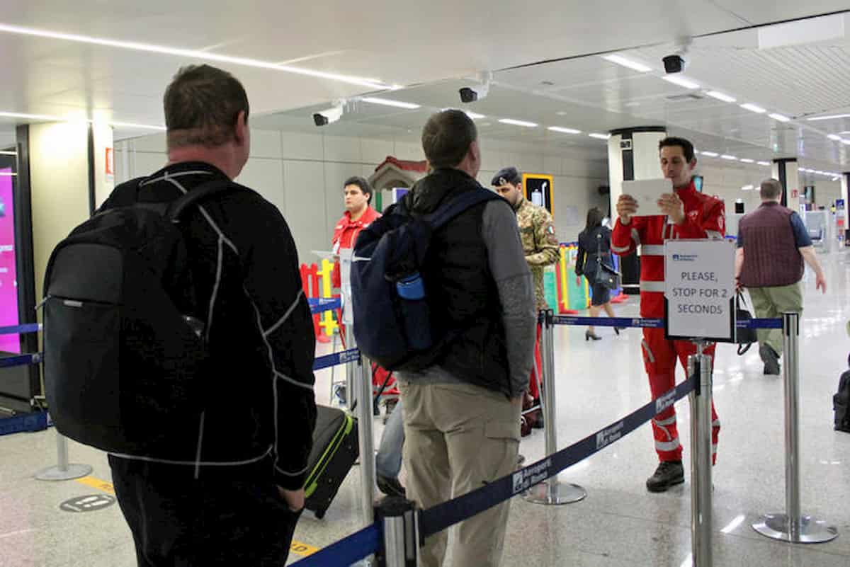 Test rapidi negli aeroporti