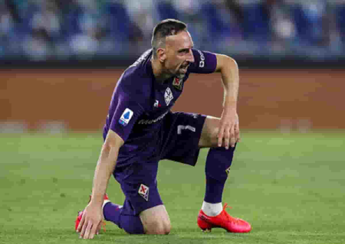 Franck Ribery in una foto Ansa