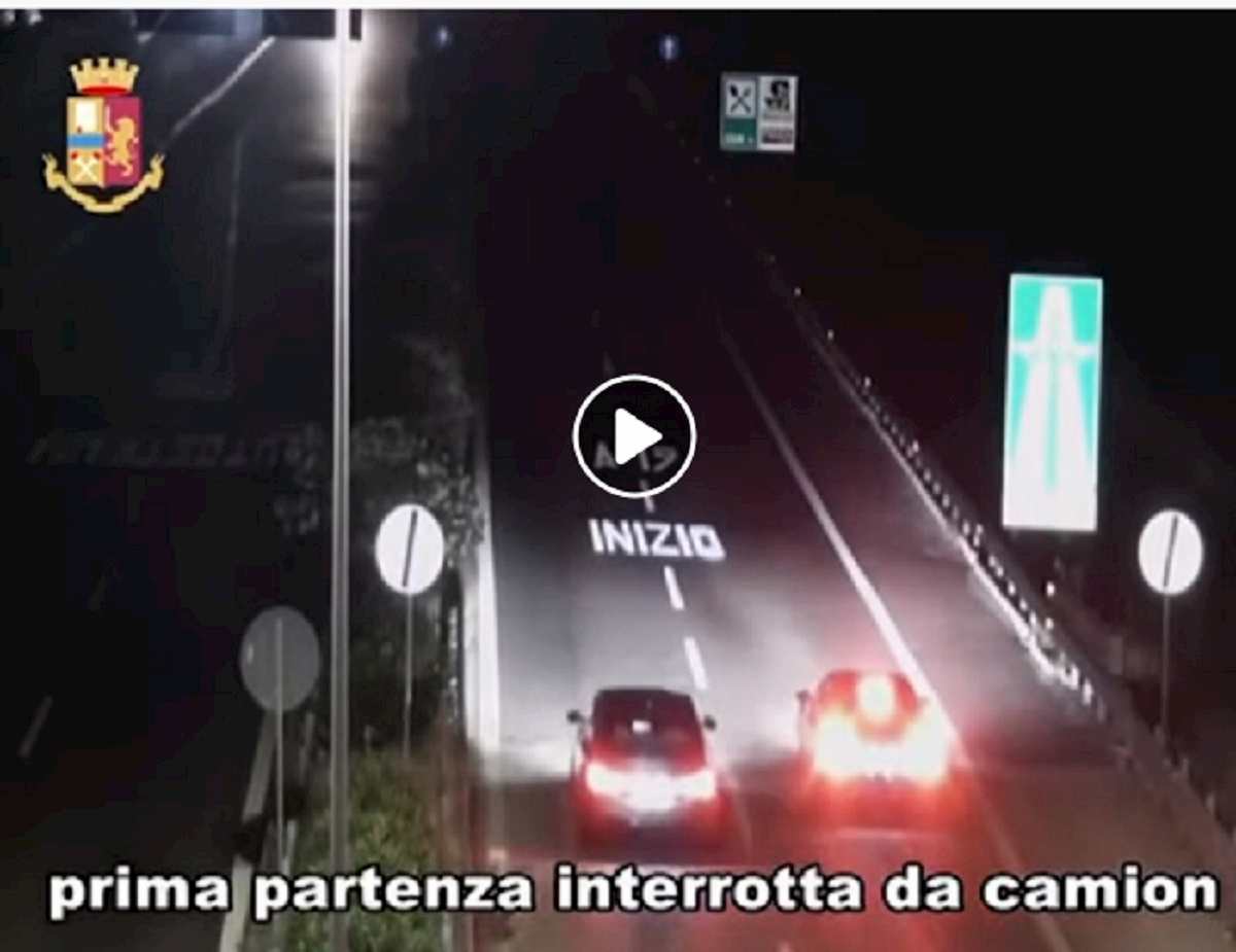 gare clandestine autostrada palermo