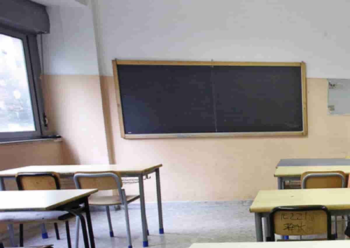 Graduatorie provinciali, foto d'archivio Ansa di una scuola