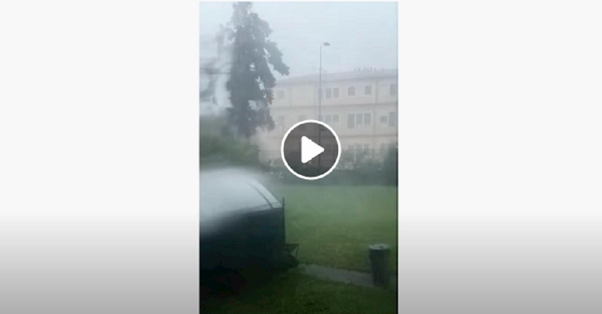 pioggia vento brescia