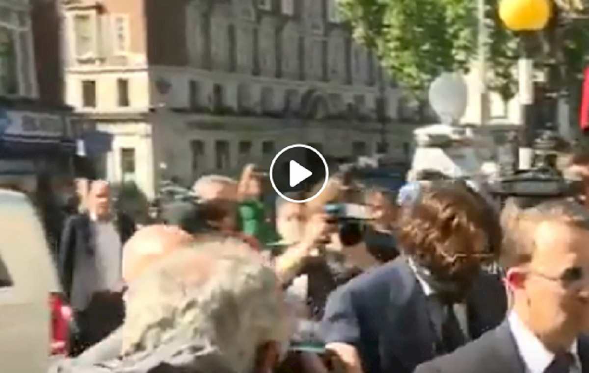 Johnny Depp e Amber Heard arrivano in Tribunale