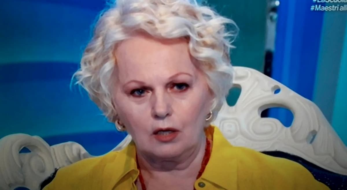 Katia Ricciarelli si commuove a Io e Te