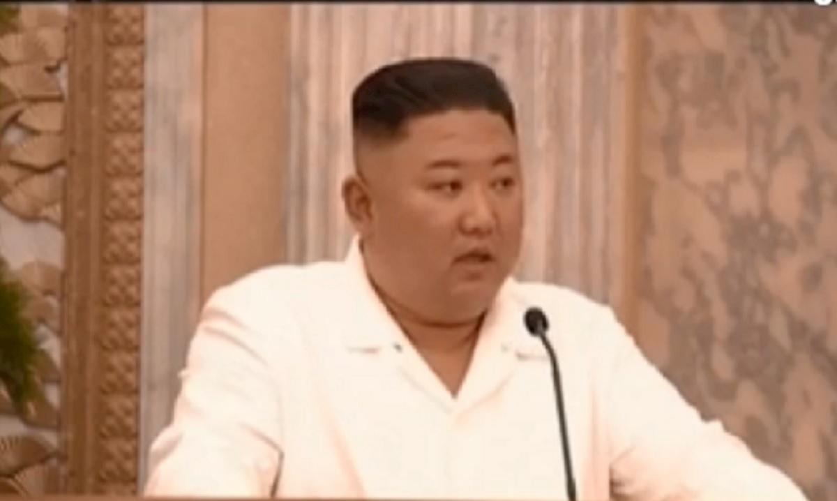 kim jong un in tv