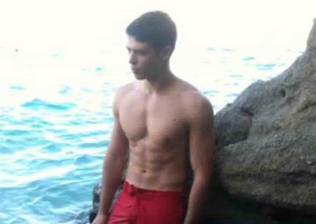 Luca Sacchi, una foto Ansa