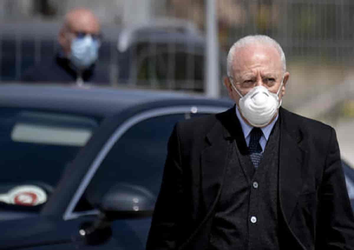 Lucariello, in una foto Ansa De Luca