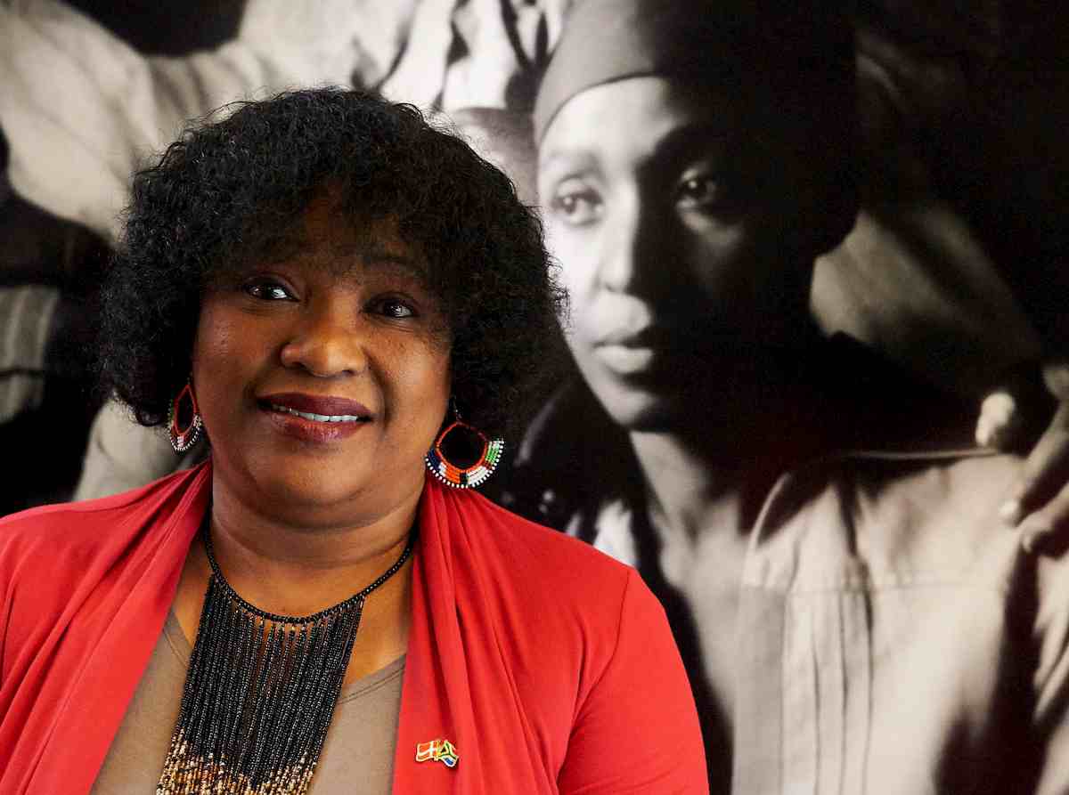 zindzi mandela foto ansa