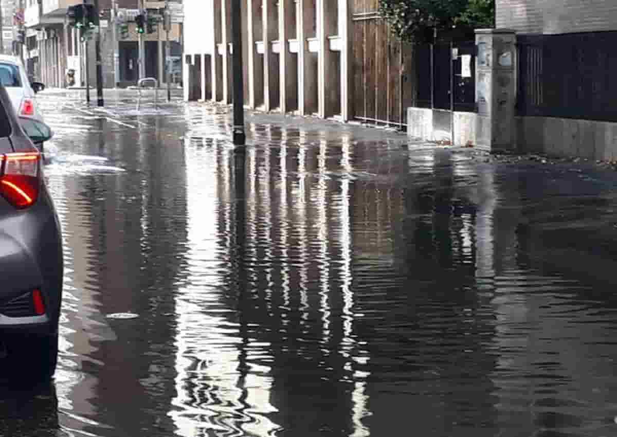 Maltempo Milano, foto d'archivio Ansa