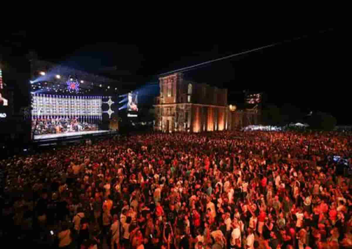 Notte della Taranta, foto Ansa