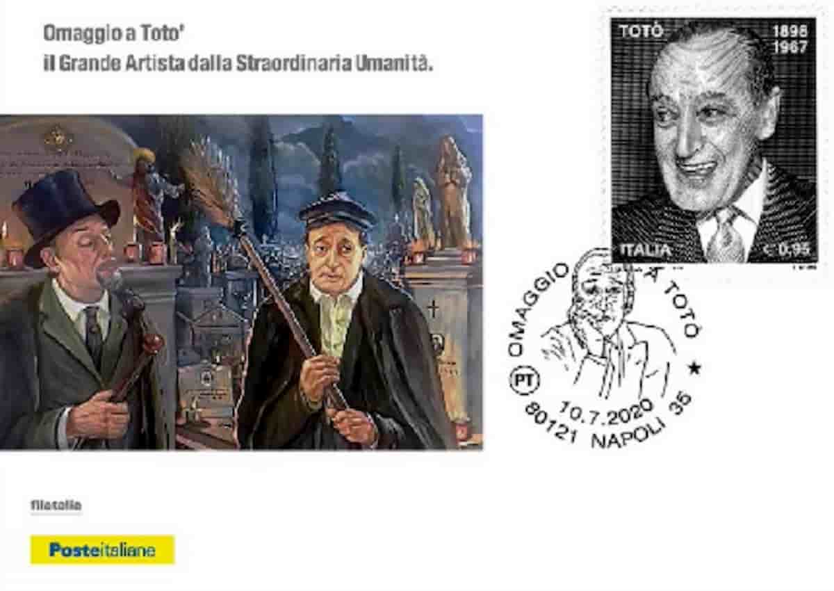 Poste Italiane, un nuovo folder omaggia Totò a 53 anni dalla morte