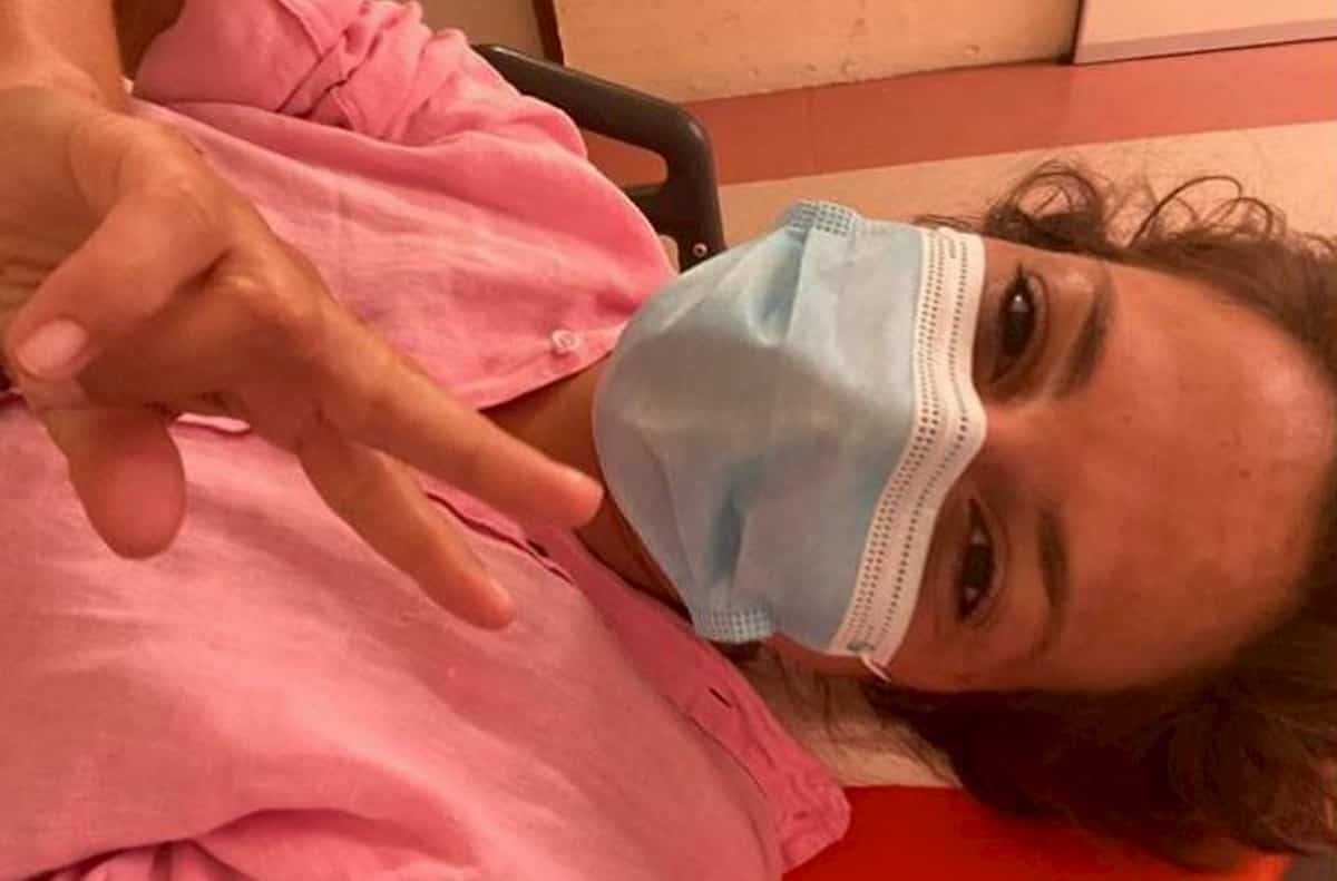 Roberta Rei, brutta caduta per l'inviata de Le Iene