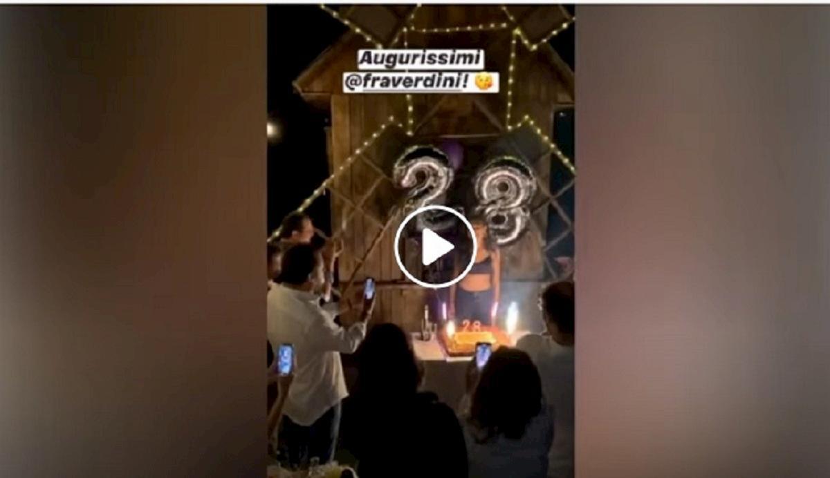 Salvini alla festa della fidanzata