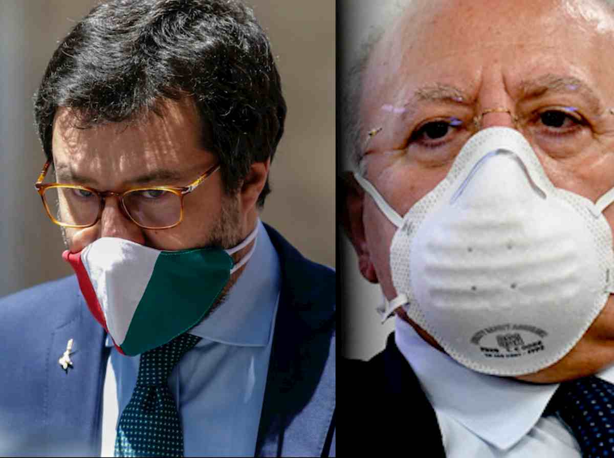 De Luca, l'ironia sui morti di Milano e Bergamo fa infuriare Lombardia e Salvini. Fa schifo