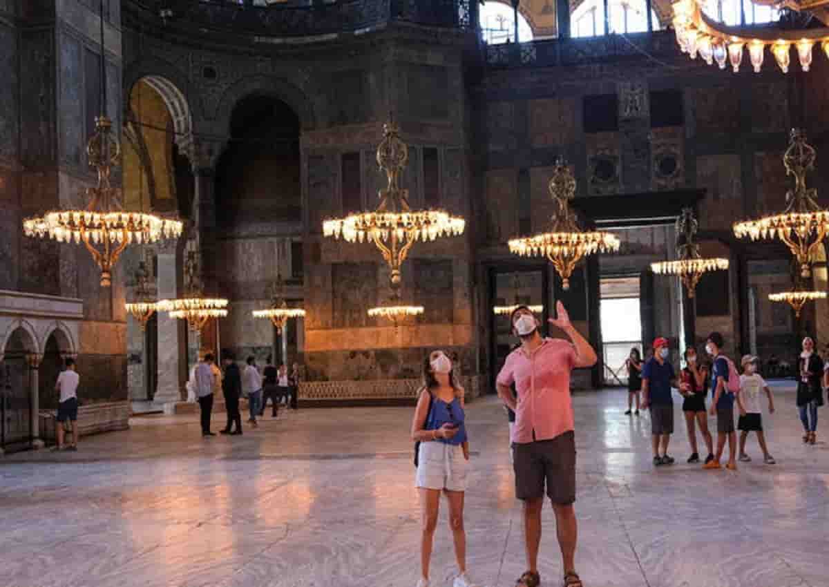 Santa Sofia, foto Ansa