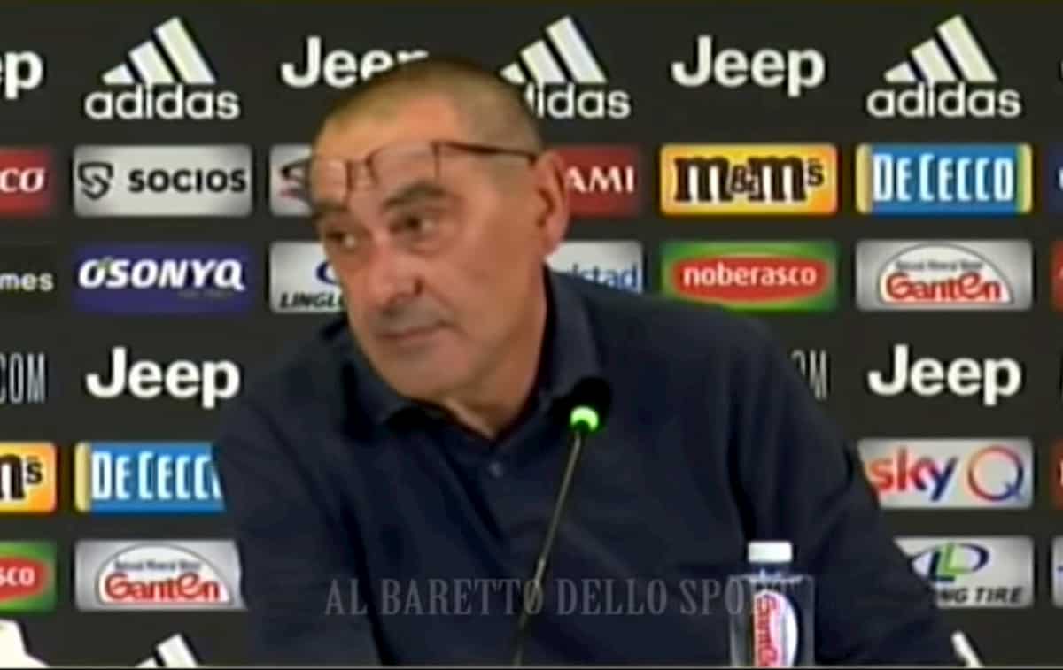 Sarri grattatina scaramantica