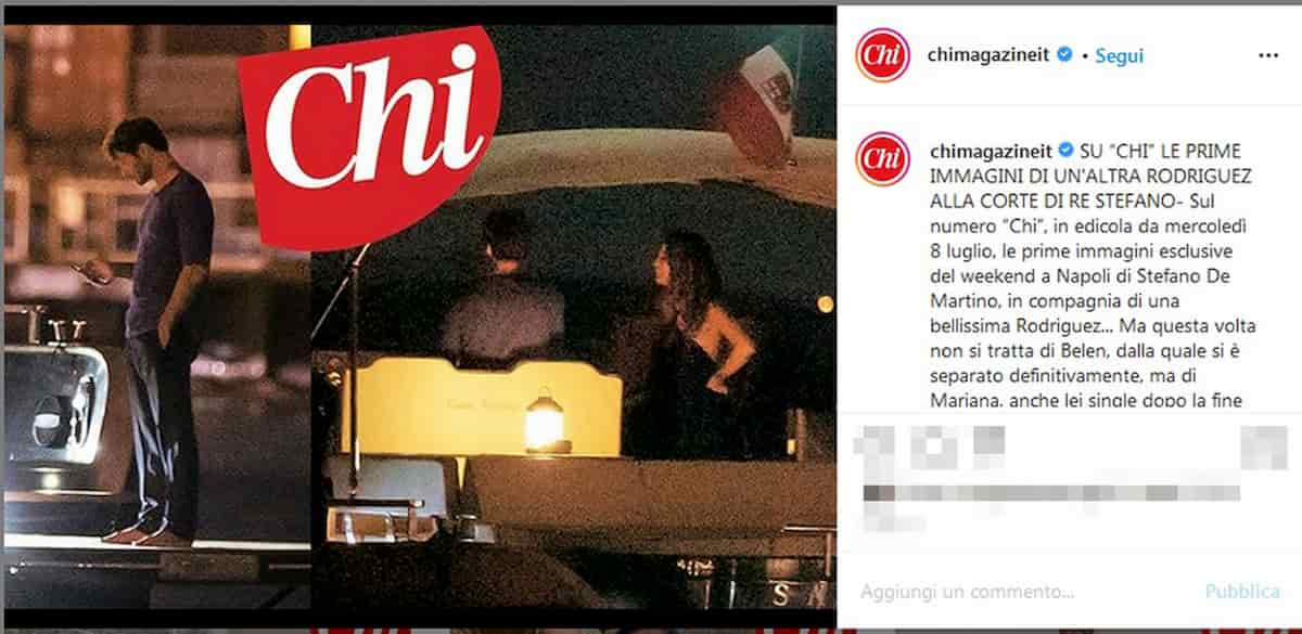 Stefano De Martino, la nuova fiamma è Mariana Rodriguez?