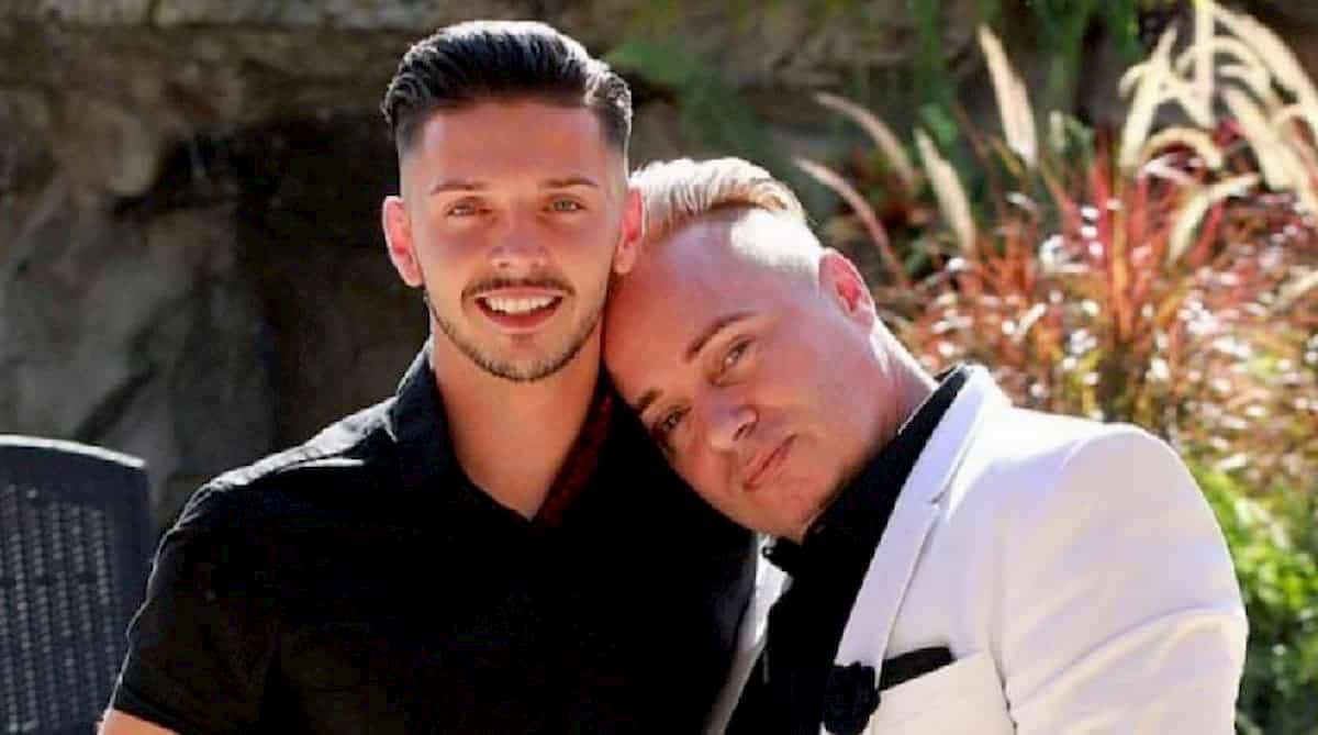 Barrie Drewitt-Barlow e il fidanzato