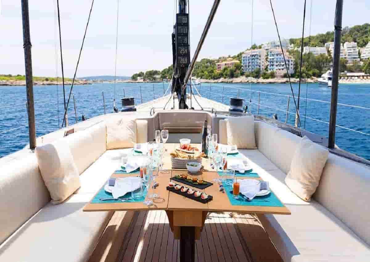 Pier Luigi Loro Piana, foto d'archivio Ansa di uno yacht