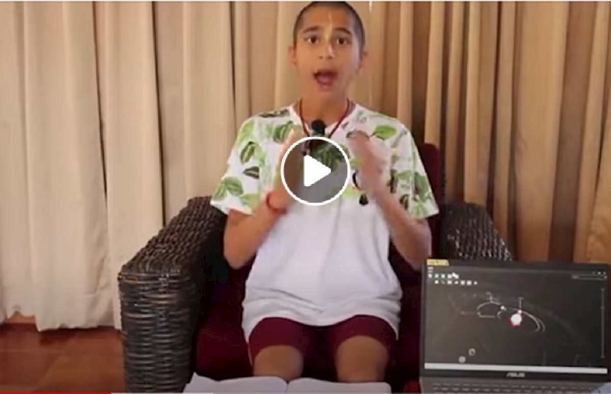 Abhigya Anand prevede nuovo coronavirus