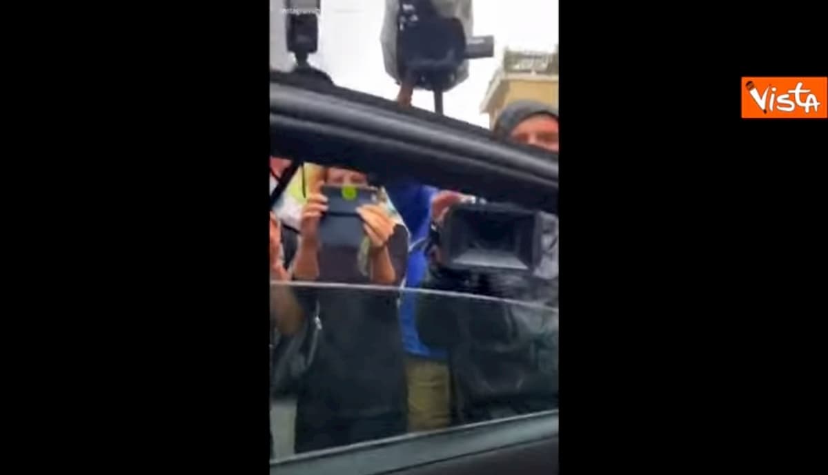 Flavio Briatore ai giornalisti