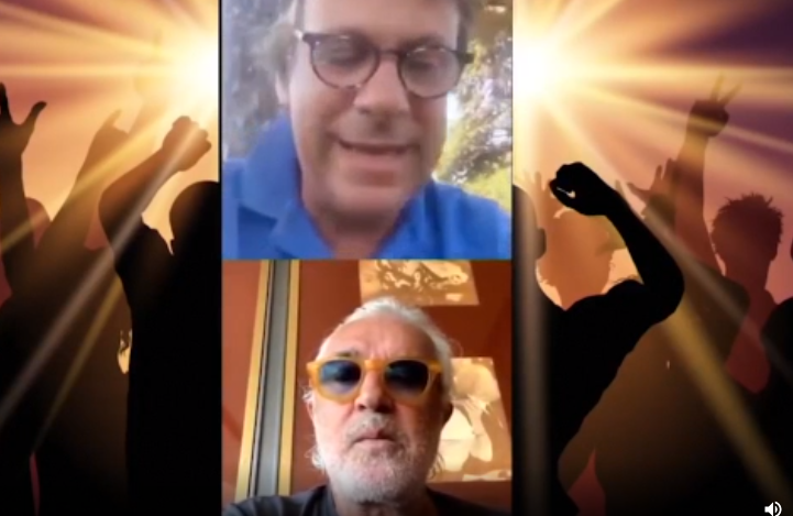 Flavio Briatore il 19 agosto: "L'altro giorno ho avuto la febbre, ma era un raffreddore"