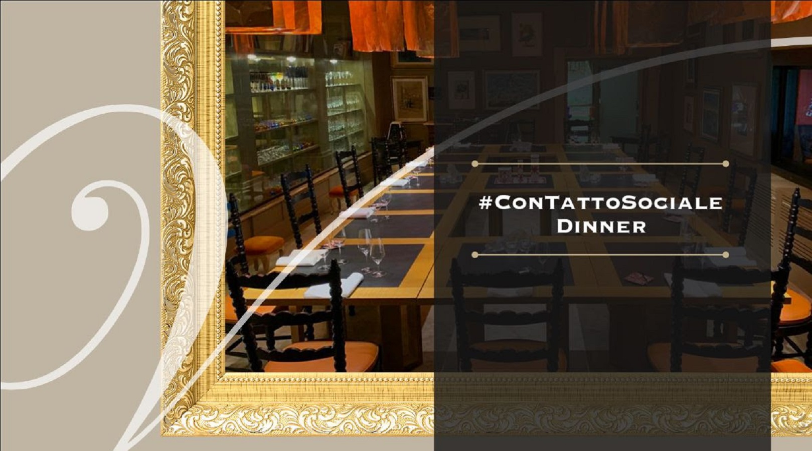 Casa Vissani lancia la tavola conviviale. E il vino...Lo porti da casa