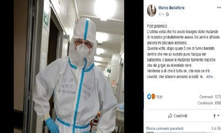 Coronavirus, infermiere