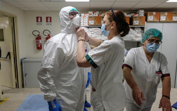 Coronavirus in Veneto, foto d'archivio Ansa
