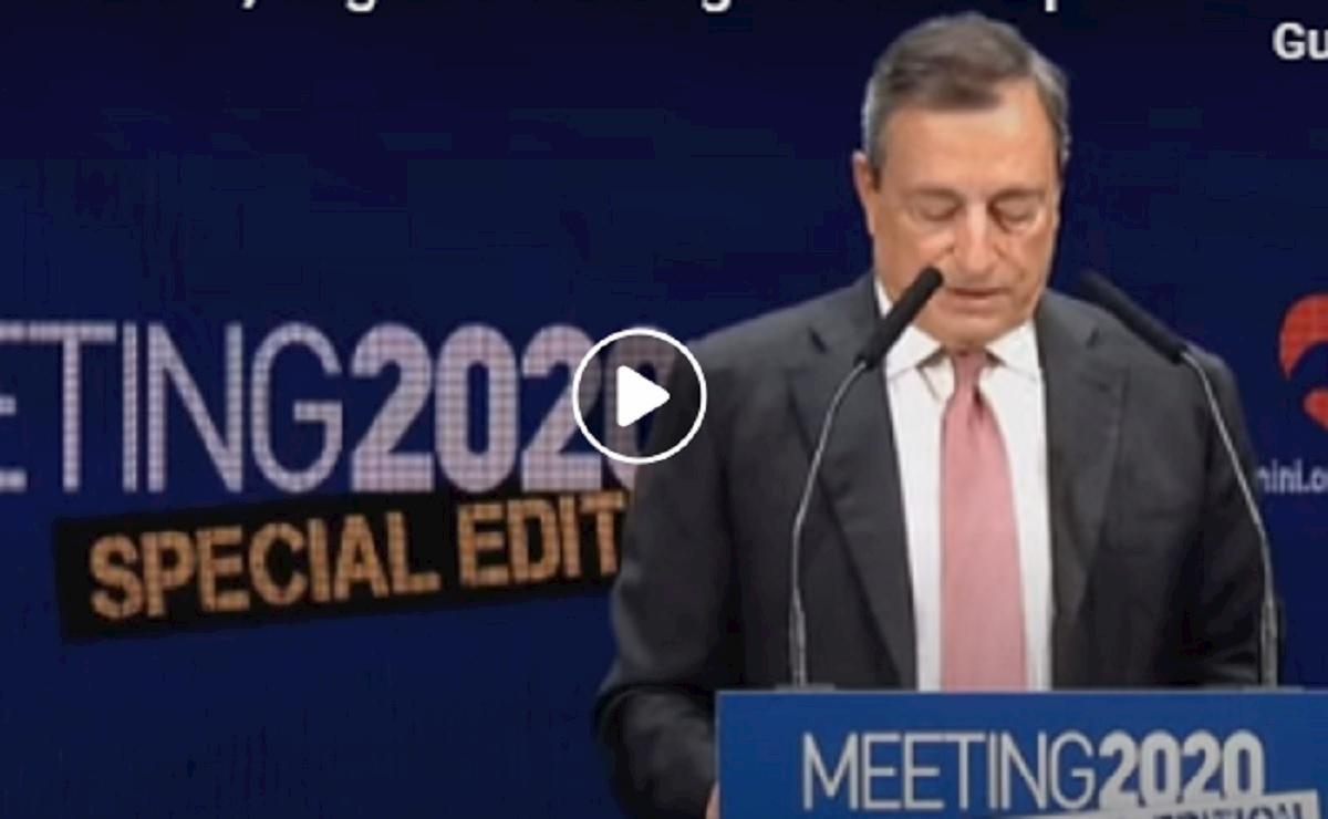 mario draghi, ex presidente bce