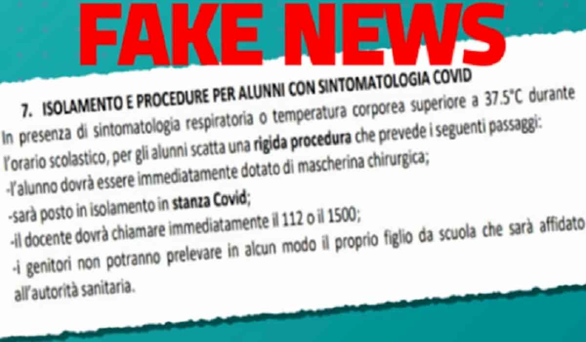 Criminal fake news: a scuola ti portano via i figli malati