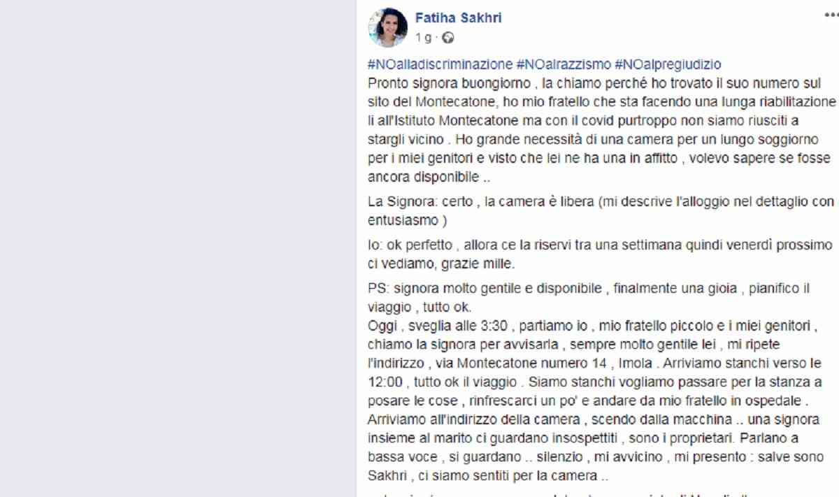 Imola, infermiera campana respinta ad Imola