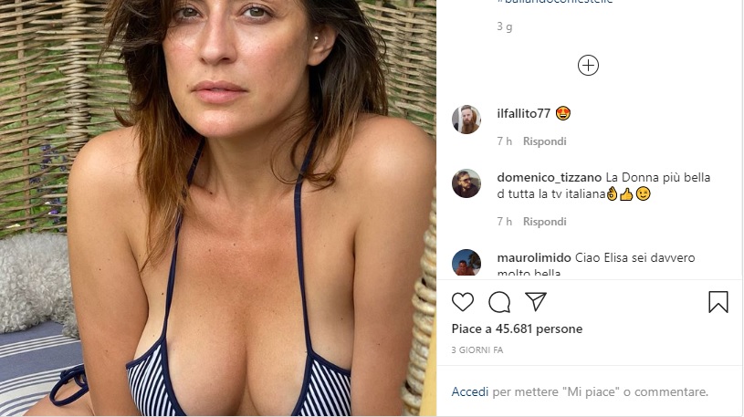 Elisa Isoardi, scollatura in bikini FOTO. E Max Felicitas apprezza...