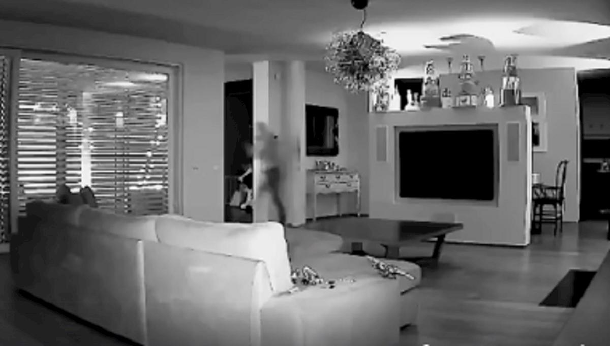 ladro in casa di Francesco Facchinetti