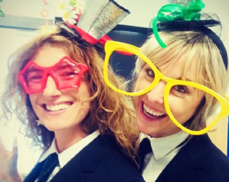 Nadia Toffa e Nina Palmieri, Instagram