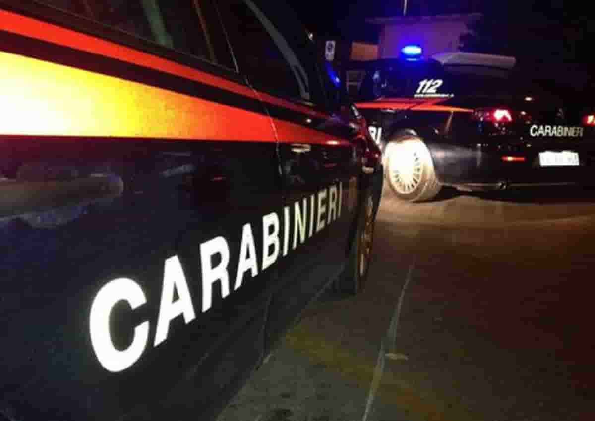 Rosarno, foto d'archivio Ansa di una volante dei carabinieri