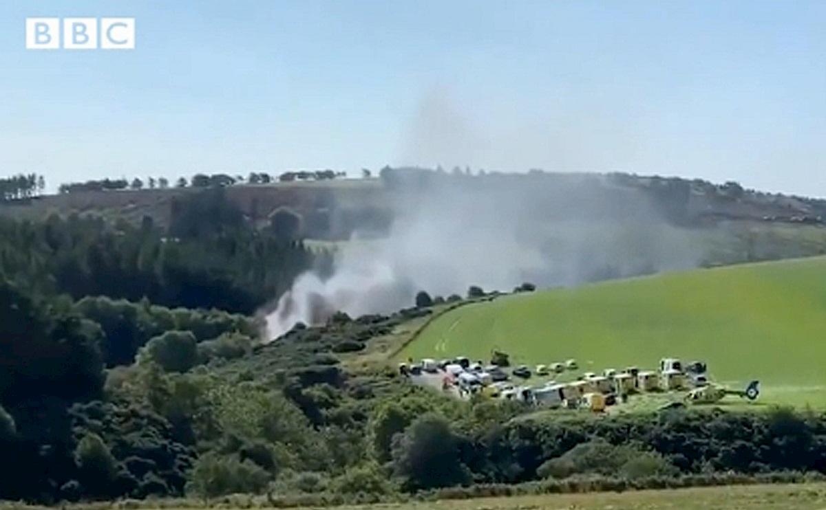 scozia incidente treno