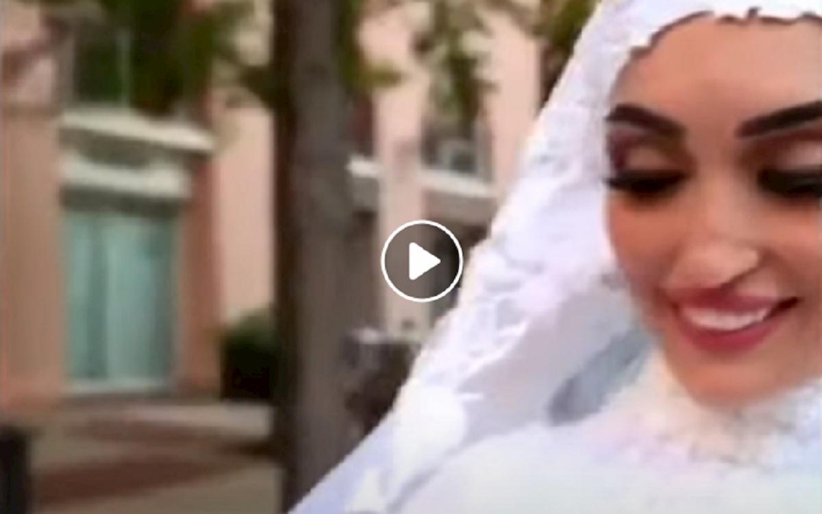 sposa beirut esplosione
